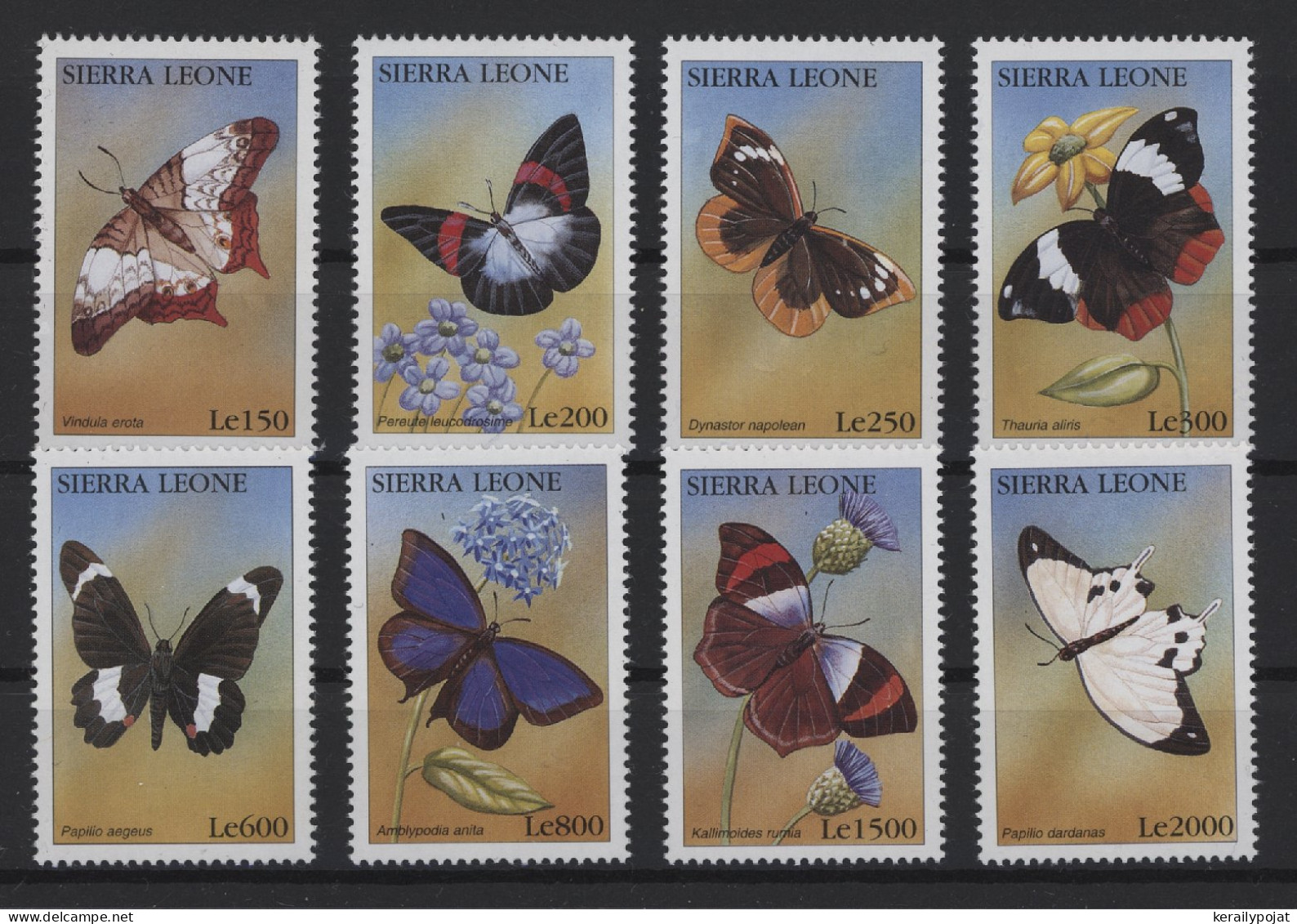 Sierra Leone - 1997 Butterflies MNH__(TH-26967) - Sierra Leona (1961-...)