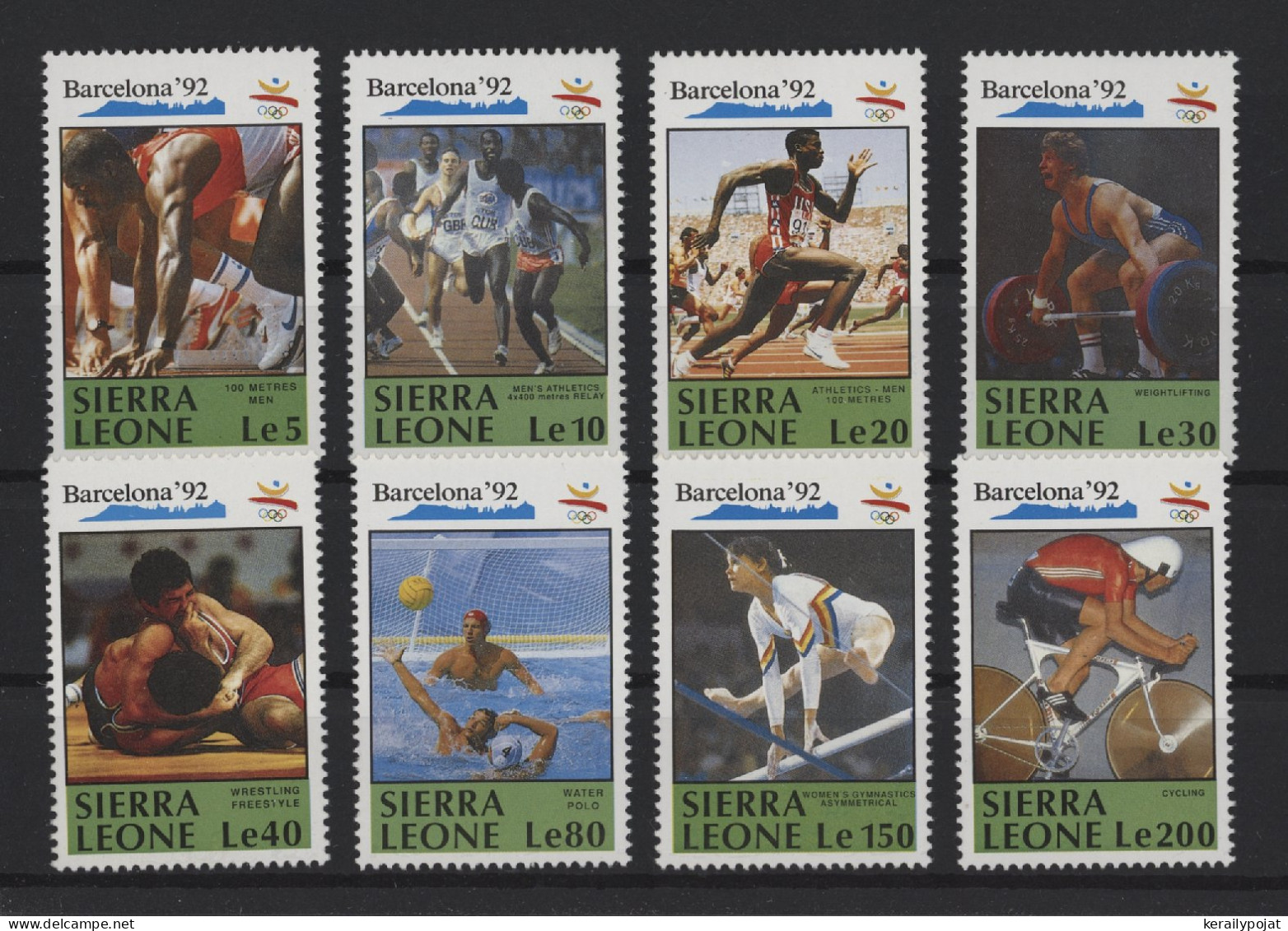 Sierra Leone - 1990 Summer Olympics Barcelona MNH__(TH-24568) - Sierra Leone (1961-...)