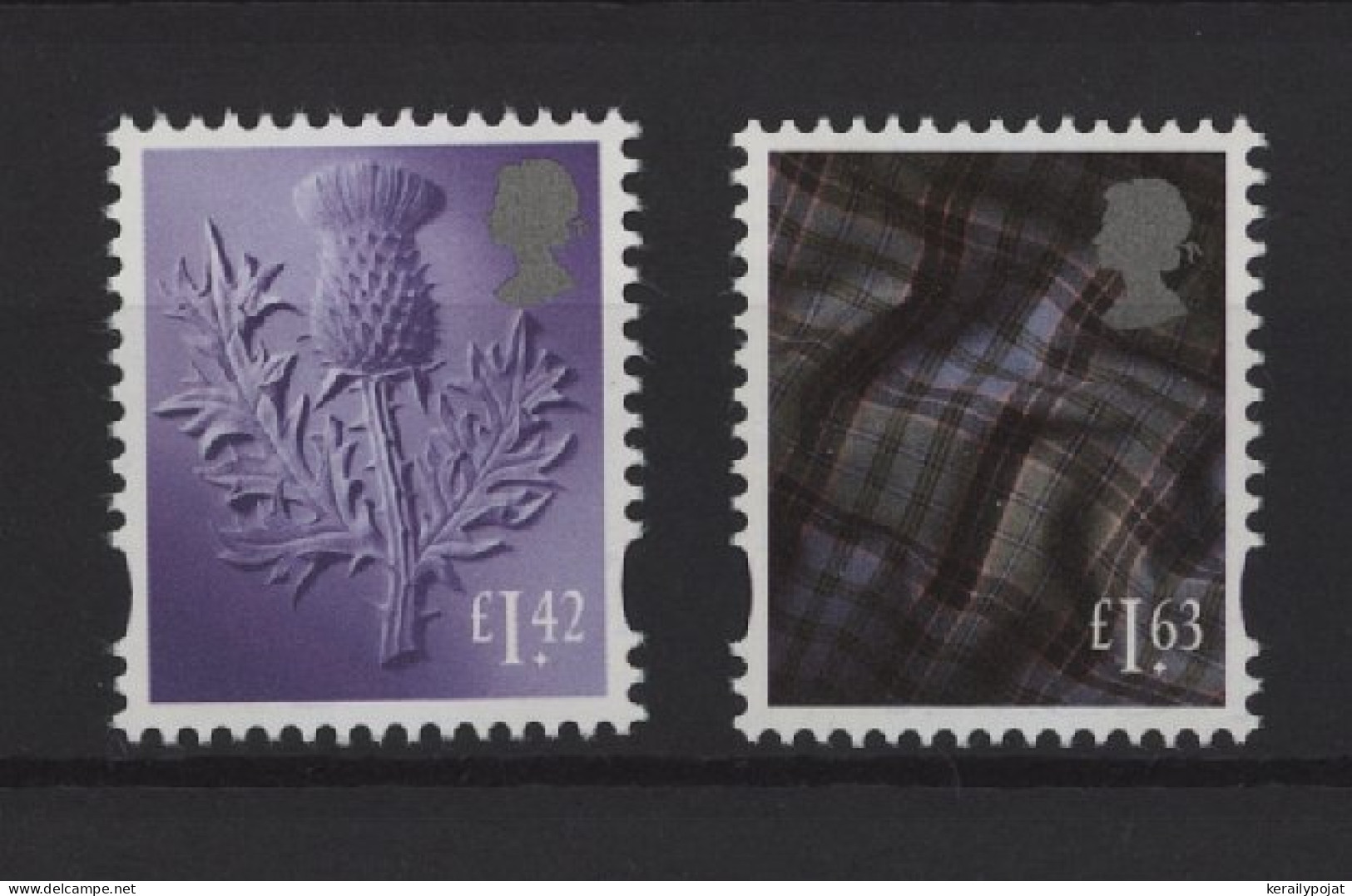 Scotland - 2020 National Symbols 1.42-1.63£ MNH__(TH-25865) - Scotland