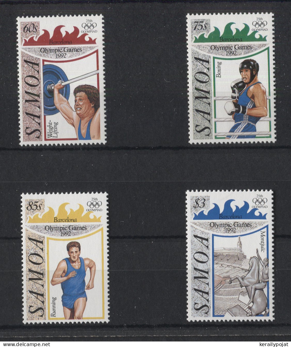 Samoa - 1992 Summer Olympics Barcelona MNH__(TH-23910) - Samoa