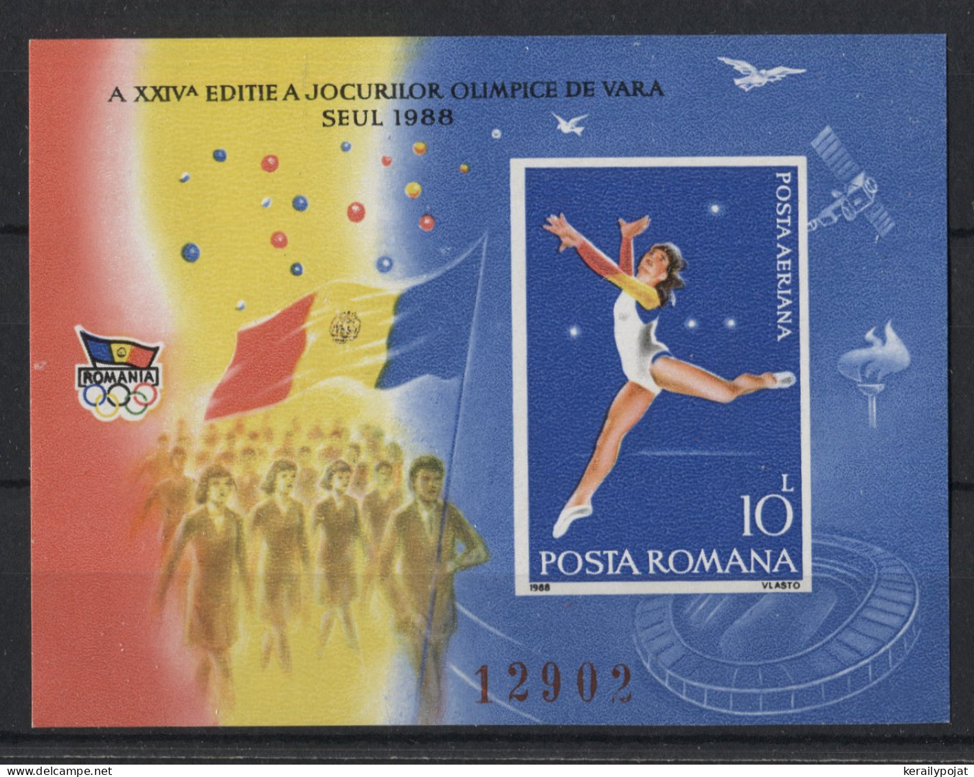 Romania - 1998 Summer Olympics Seoul (II) Block MNH__(TH-23539) - Blocs-feuillets