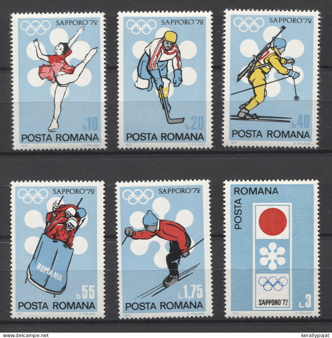 Romania - 1971 Sapporo MNH__(TH-23822) - Nuevos