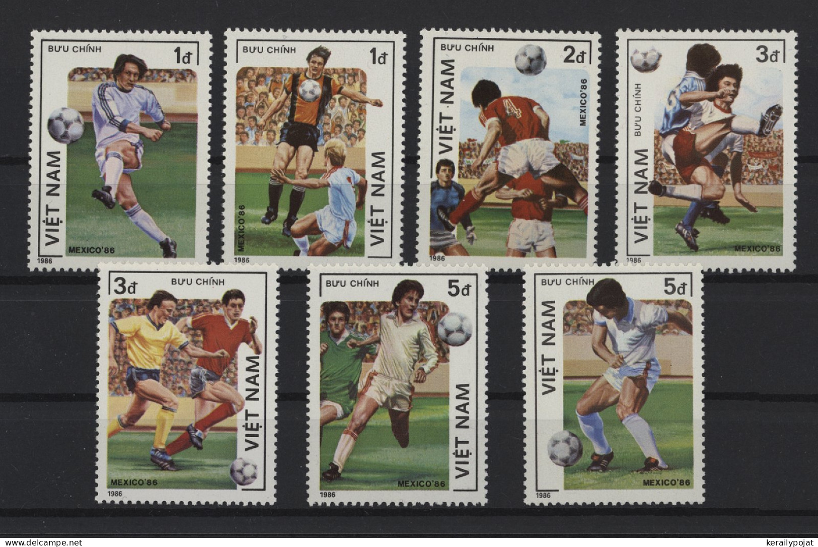 Vietnam - 1986 Soccer World Cup MNH__(TH-27780) - Vietnam