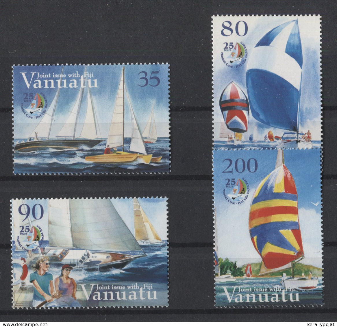 Vanuatu - 2004 Sailing Regatta From Musket Bay MNH__(TH-26522) - Vanuatu (1980-...)