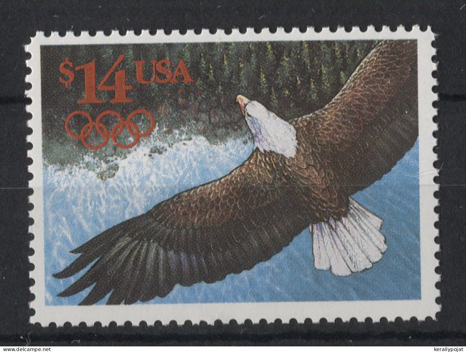 USA - 1991 Express Stamp 14$ Bald Eagle MNH__(TH-23900) - Unused Stamps