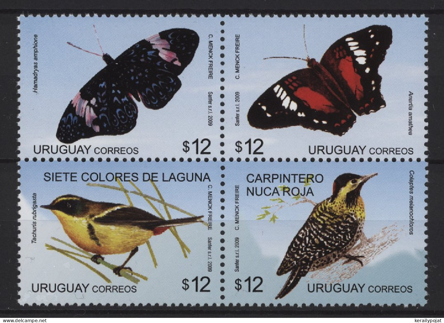 Uruguay - 2009 Heralds Of Spring Block Of Four MNH__(TH-27015) - Uruguay