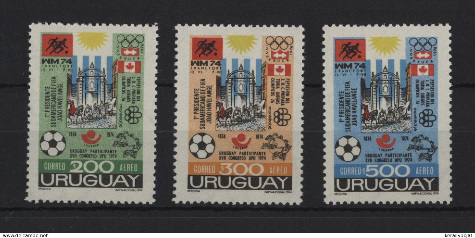 Uruguay - 1974 Events And Congresses MNH__(TH-24306) - Uruguay