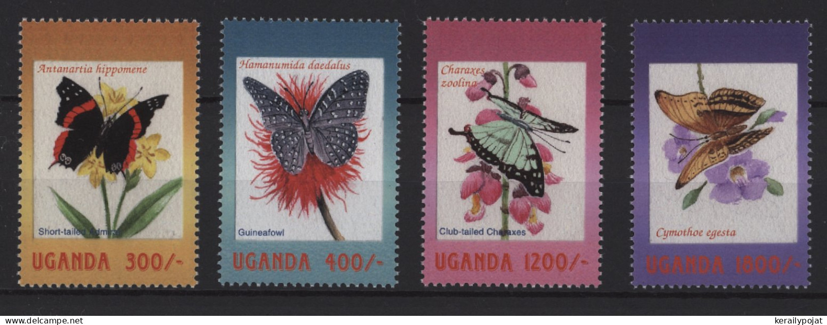 Uganda - 2000 Native Butterflies MNH__(TH-27311) - Ouganda (1962-...)