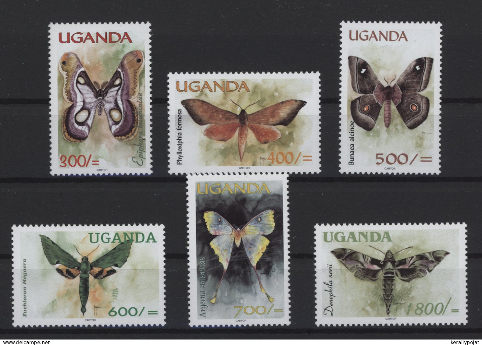 Uganda - 2000 Butterflies MNH__(TH-27310) - Uganda (1962-...)