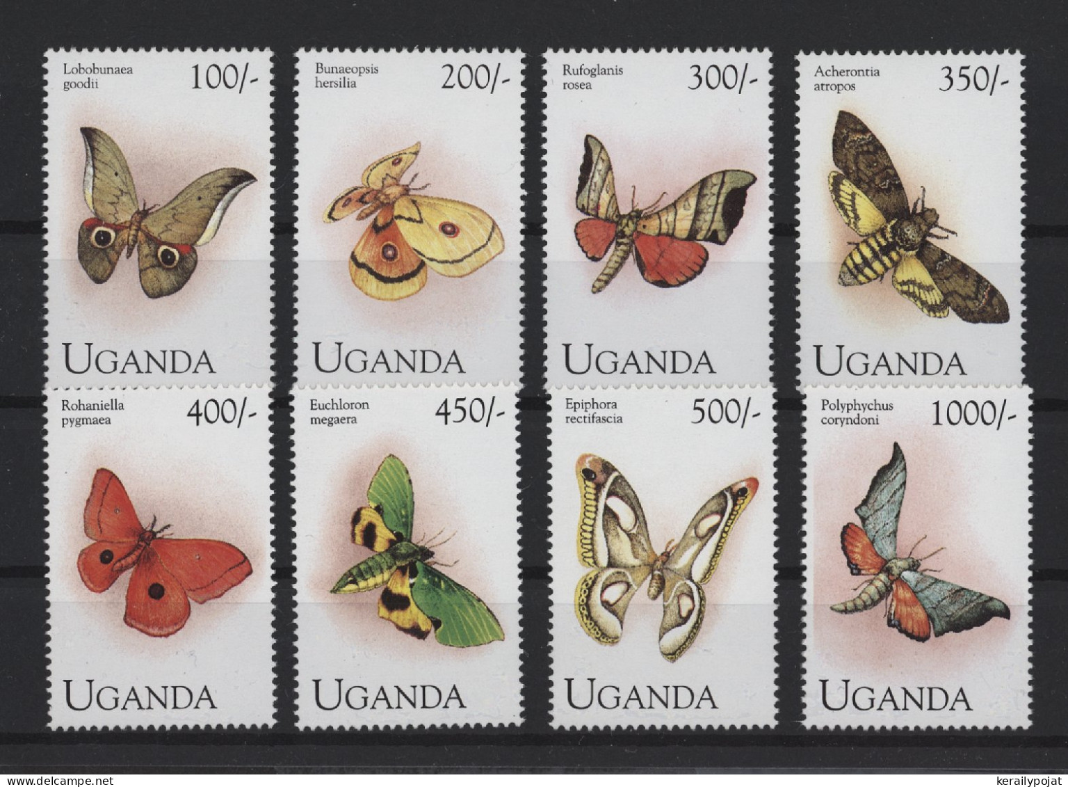 Uganda - 1994 Butterflies MNH__(TH-27309) - Ouganda (1962-...)