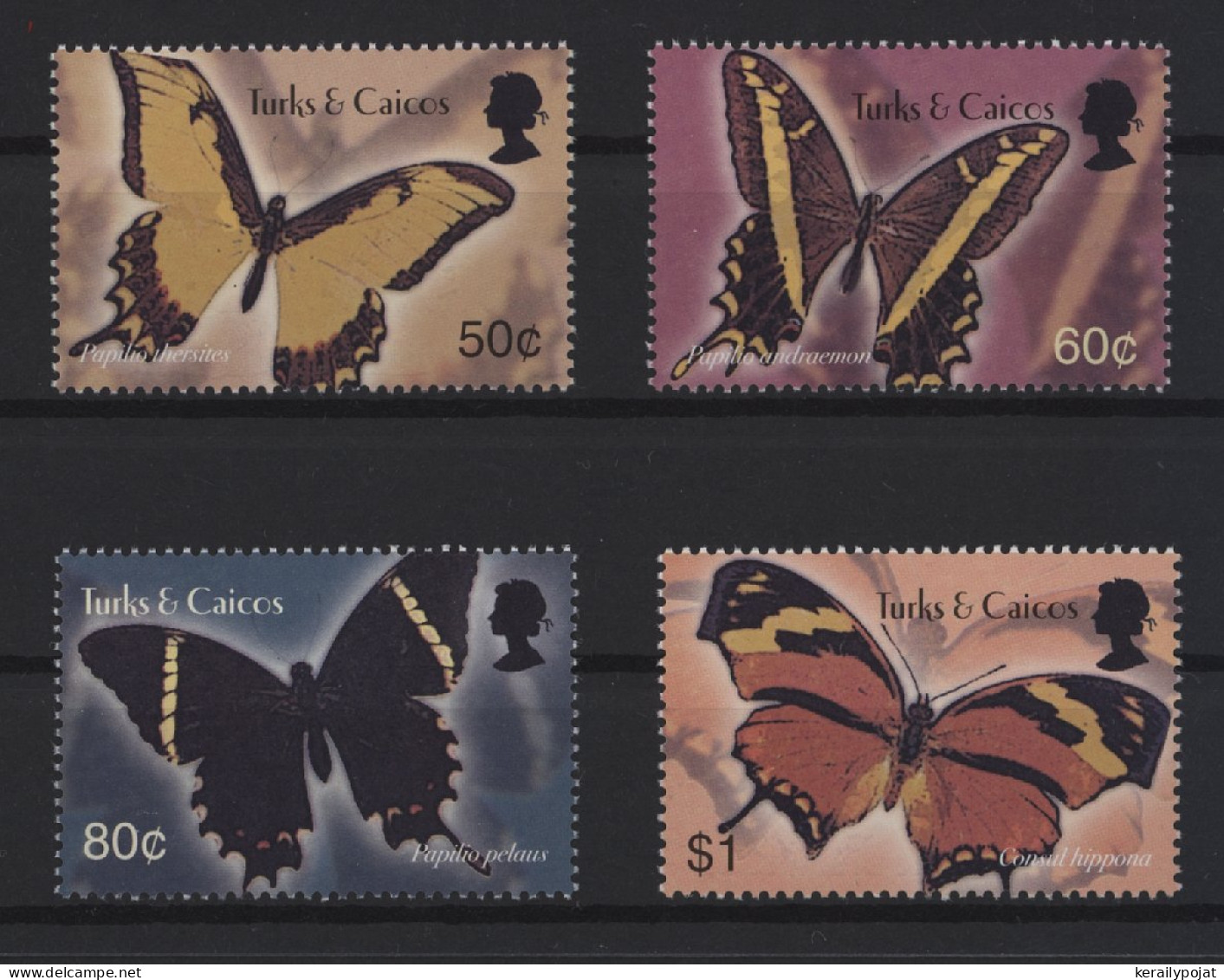 Turks And Caicos - 2003 Butterflies MNH__(TH-27306) - Turcas Y Caicos