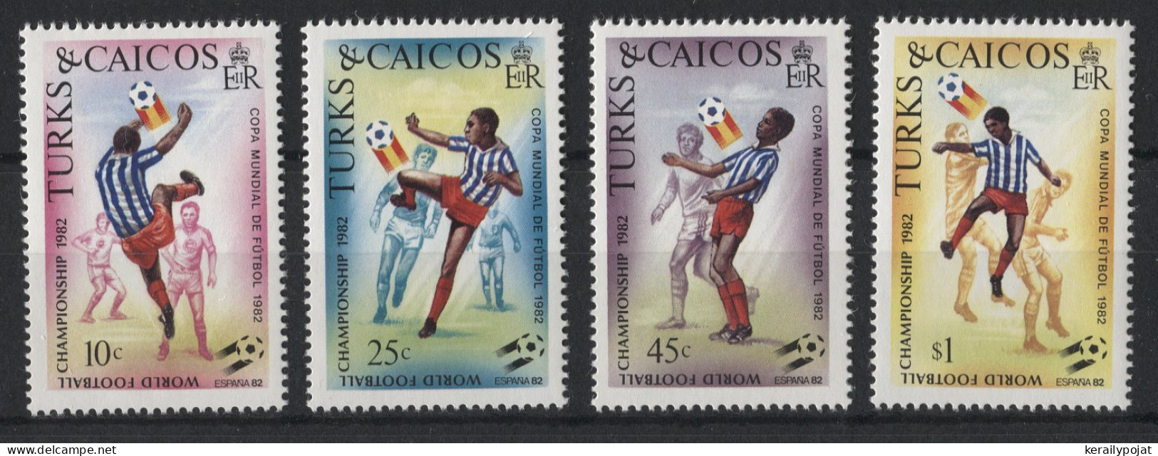 Turks And Caicos - 1982 Soccer World Cup MNH__(TH-23852) - Turcas Y Caicos