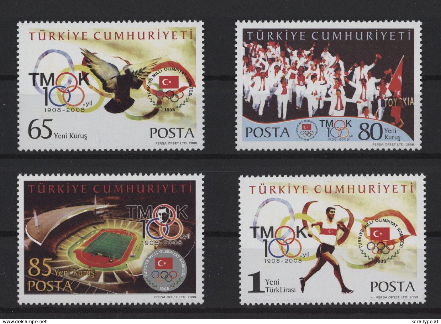 Turkey - 2008 Olympic Committee MNH__(TH-25544) - Ongebruikt