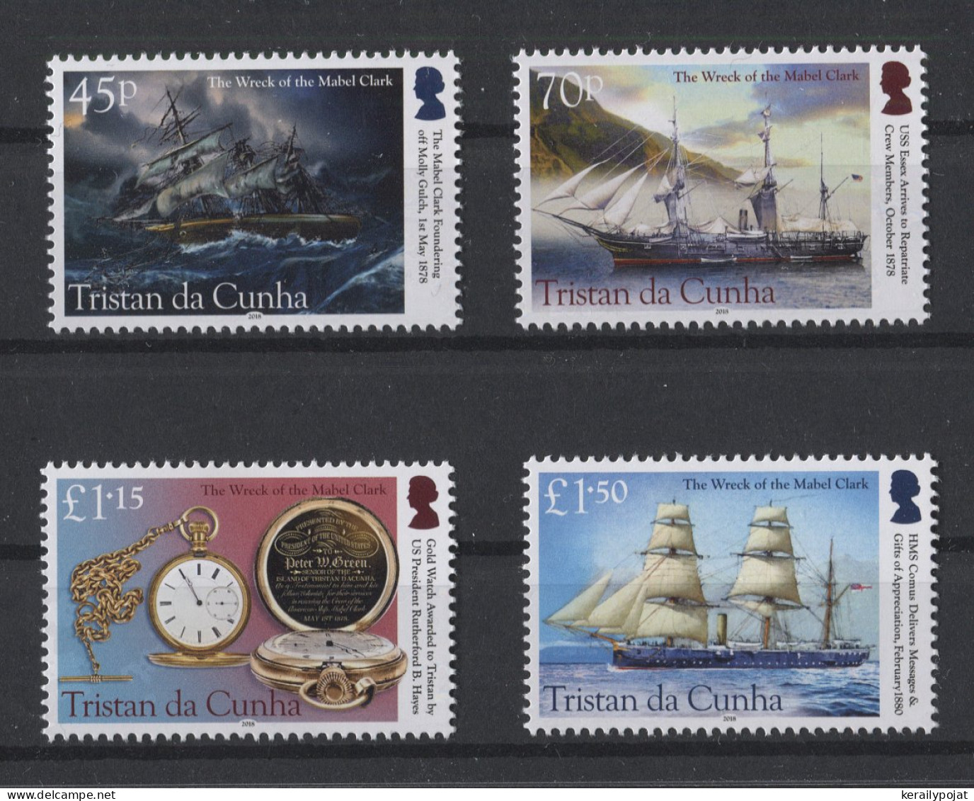 Tristan Da Cunha - 2018 Mabel Clark MNH__(TH-26211) - Tristan Da Cunha