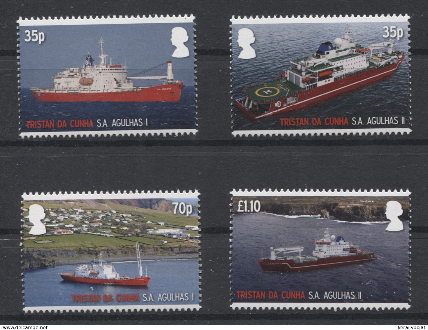 Tristan Da Cunha - 2012 Agulhas II MNH__(TH-26203) - Tristan Da Cunha