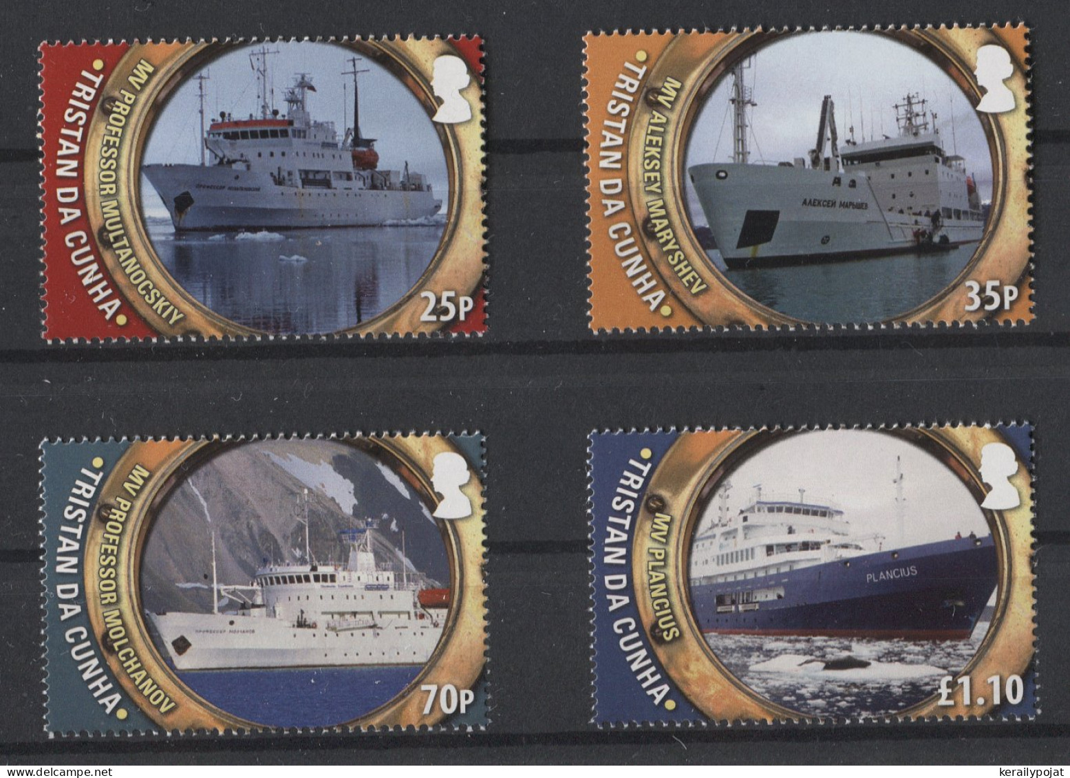 Tristan Da Cunha - 2011 Cruise Ship Plancius MNH__(TH-26503) - Tristan Da Cunha