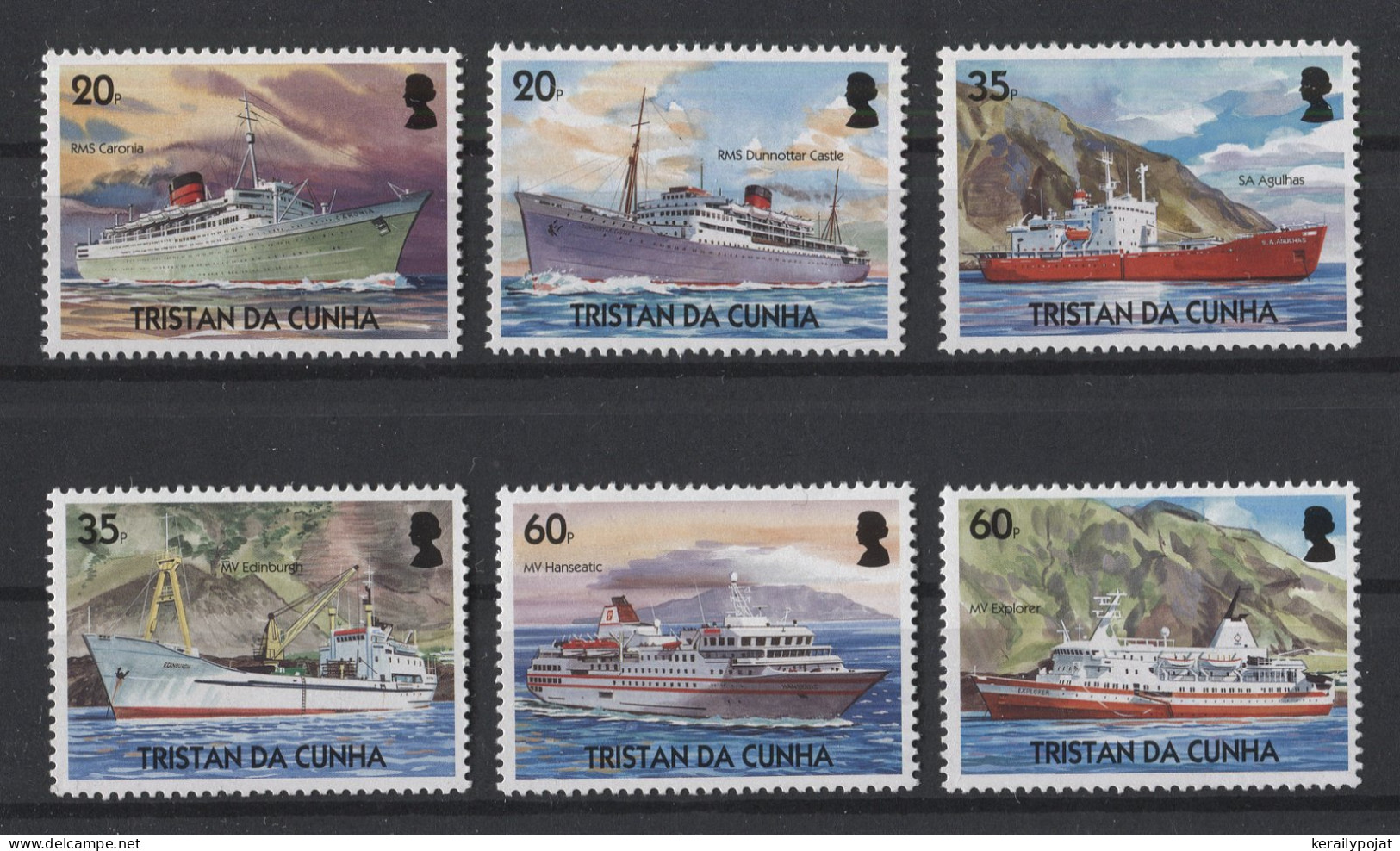 Tristan Da Cunha - 2004 Civilian Shipping MNH__(TH-26502) - Tristan Da Cunha