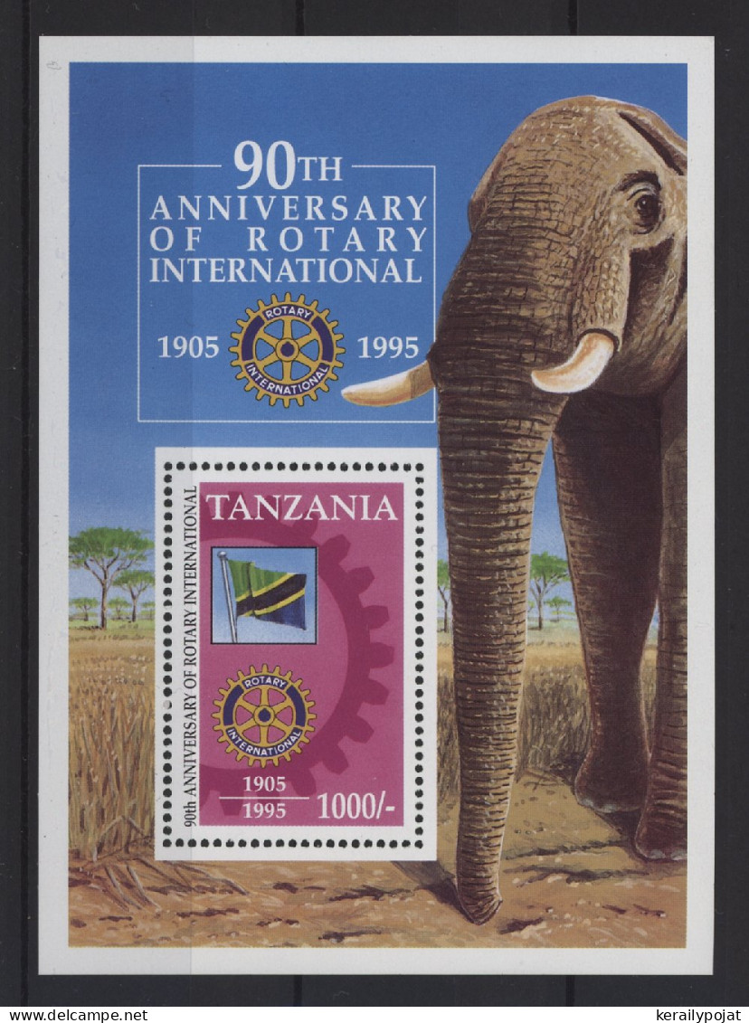 Tanzania - 1995 Rotary International Block MNH__(TH-27388) - Tanzania (1964-...)