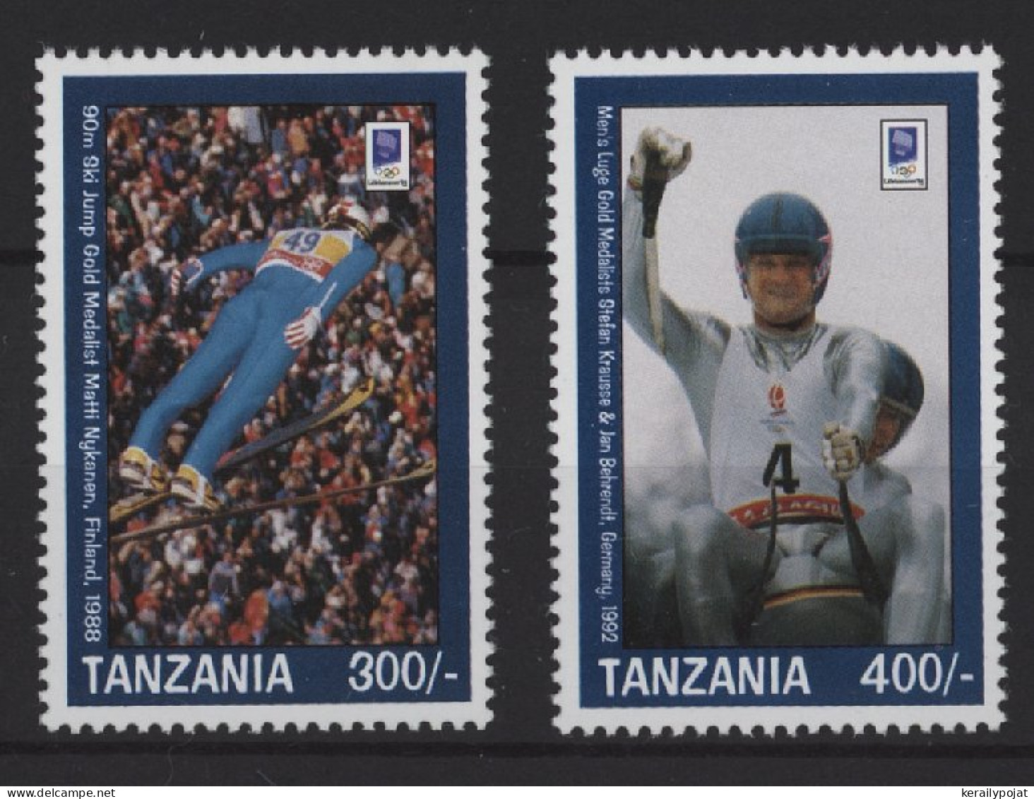 Tanzania - 1993 Winter Olympics Lillehammer MNH__(TH-27715) - Tanzania (1964-...)