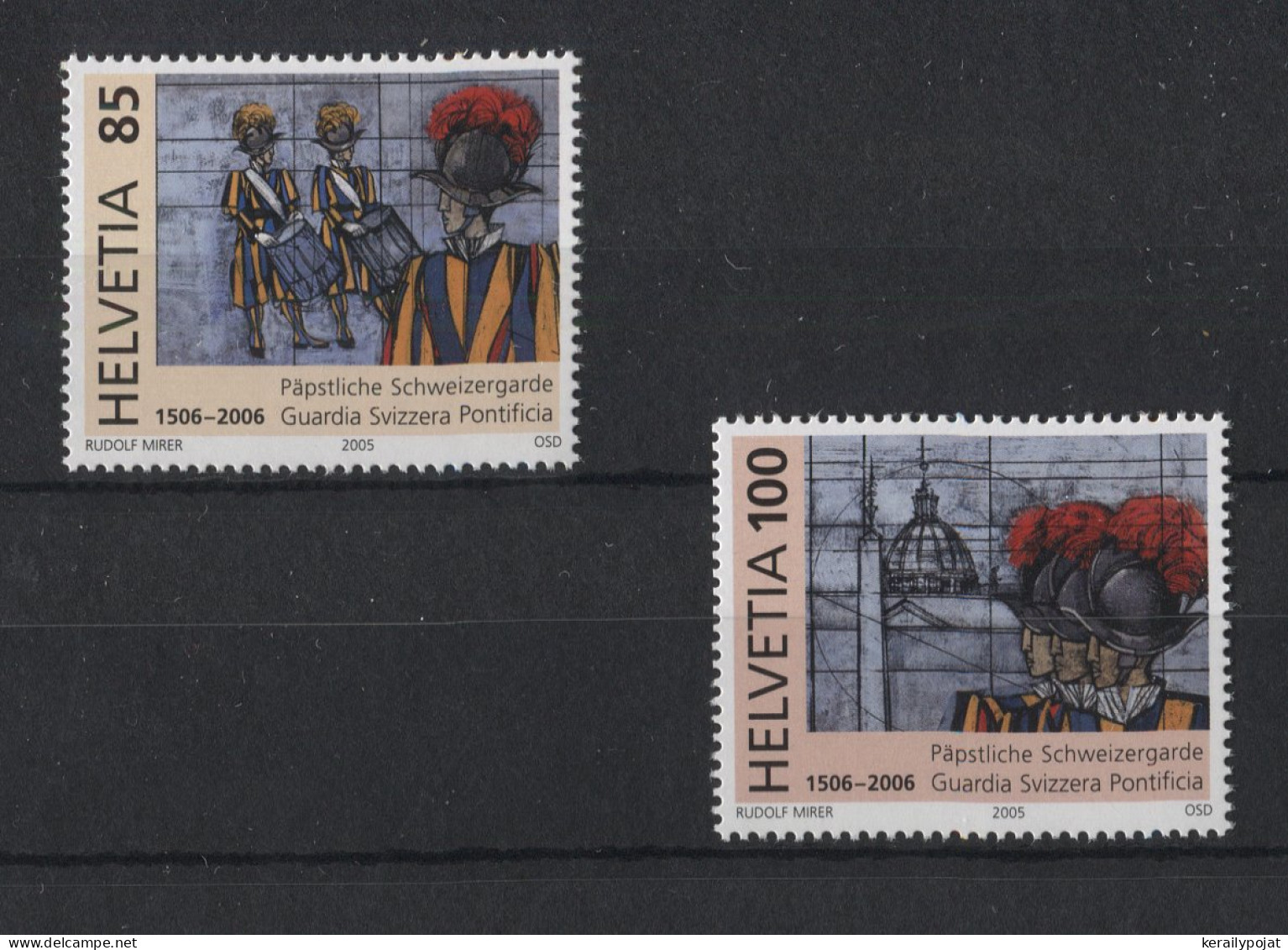 Switzerland - 2005 Pontifical Swiss Guard MNH__(TH-23621) - Unused Stamps