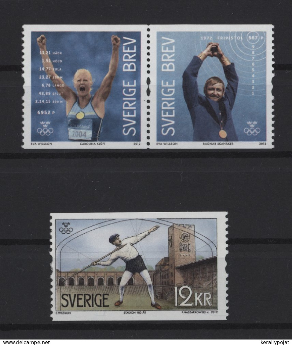 Sweden - 2012 Swedish Gold Medalists MNH__(TH-25928) - Neufs