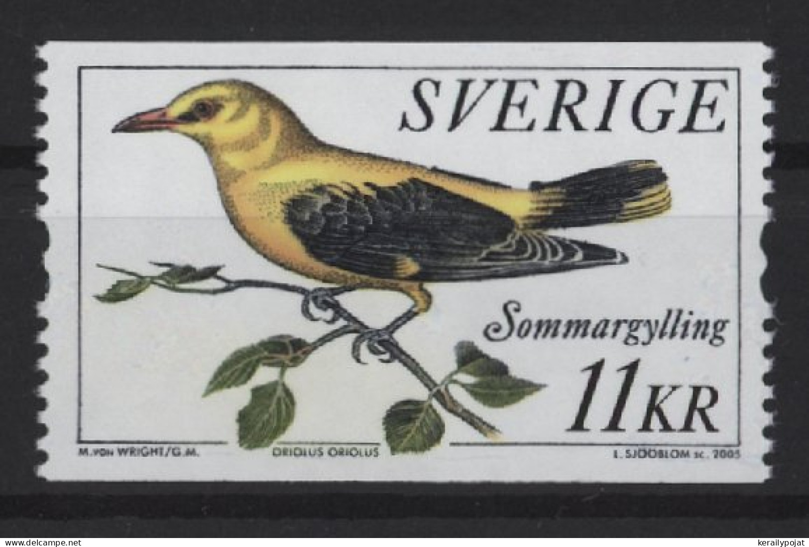 Sweden - 2005 Oriole MNH__(TH-27176) - Ongebruikt