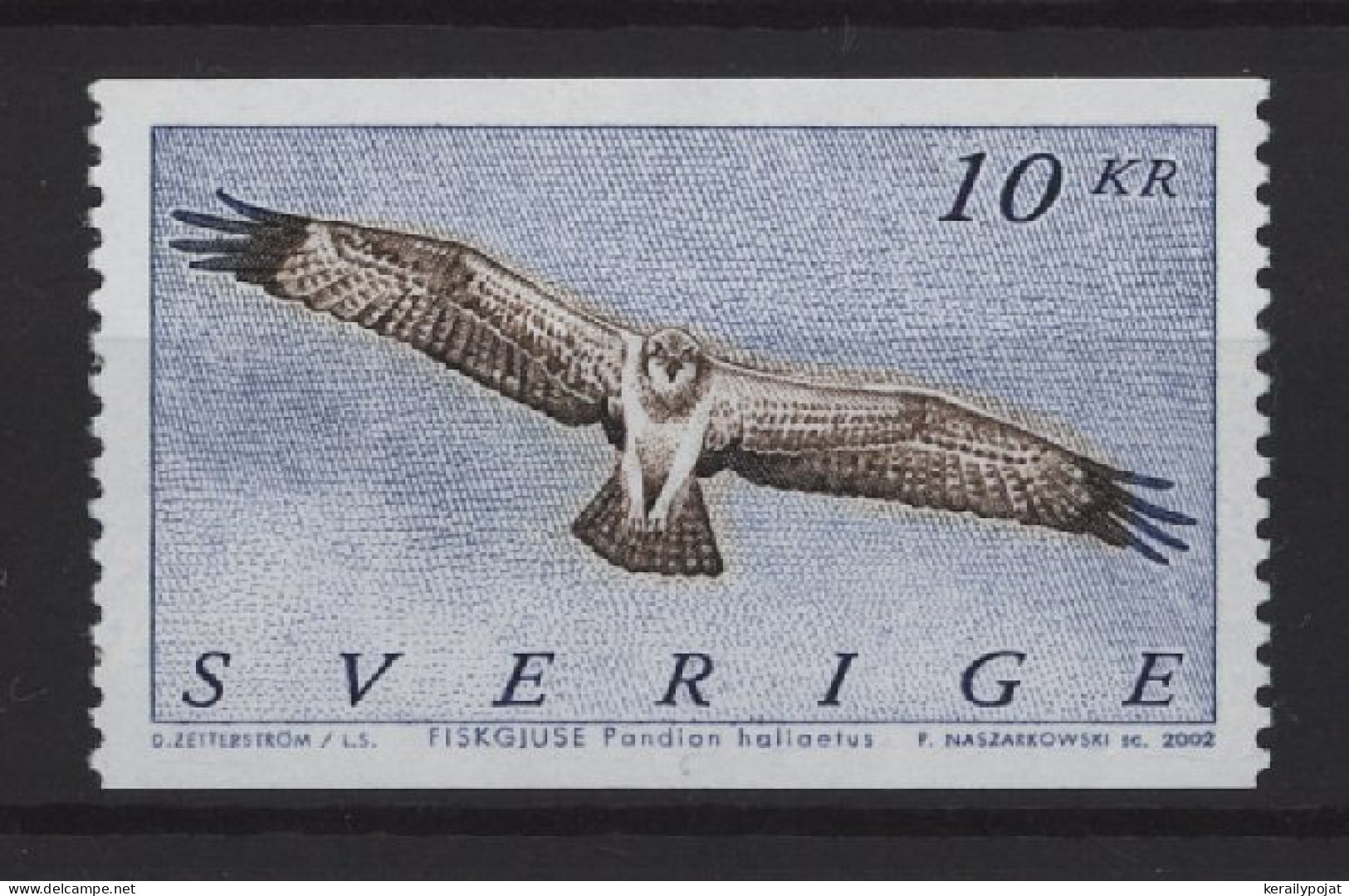 Sweden - 2002 Osprey MNH__(TH-25920) - Neufs