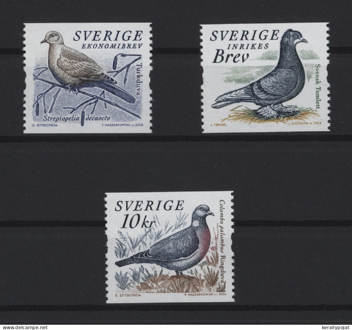 Sweden - 2004 Swedish Pigeon Breeders Association MNH__(TH-27171) - Nuevos