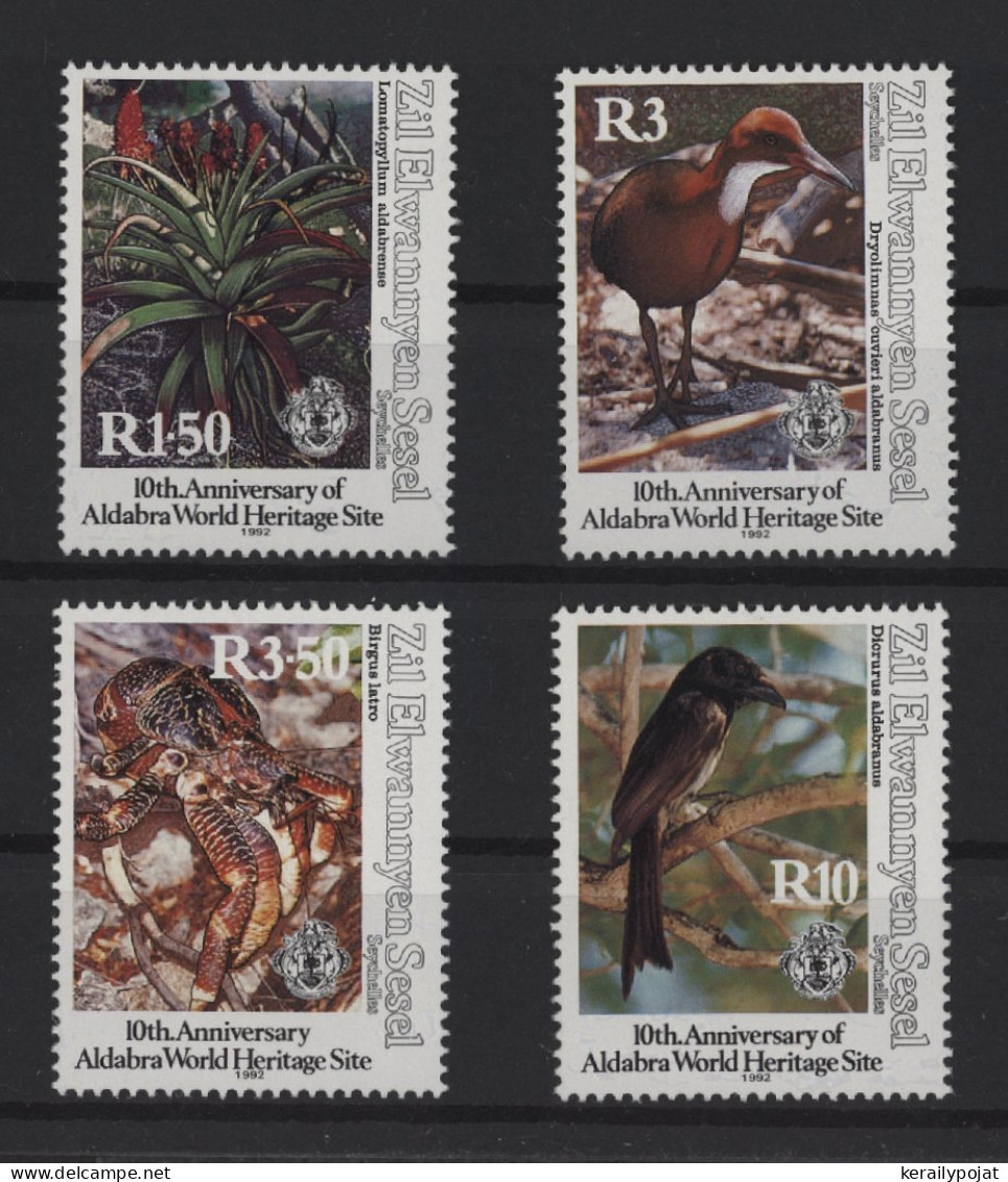 Zil Elwagne Sesel - 1992 Aldabra Conservation Area MNH__(TH-25249) - Seychellen (1976-...)