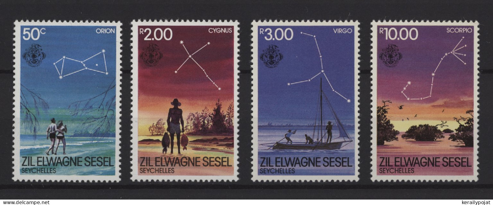 Zil Elwagne Sesel - 1984 Constellations MNH__(TH-25228) - Seychellen (1976-...)