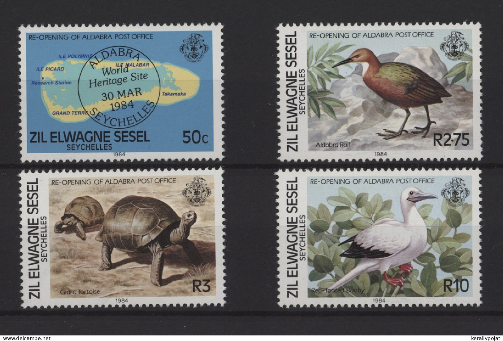 Zil Elwagne Sesel - 1984 Reopening Of The Post Office MNH__(TH-25227) - Seychelles (1976-...)