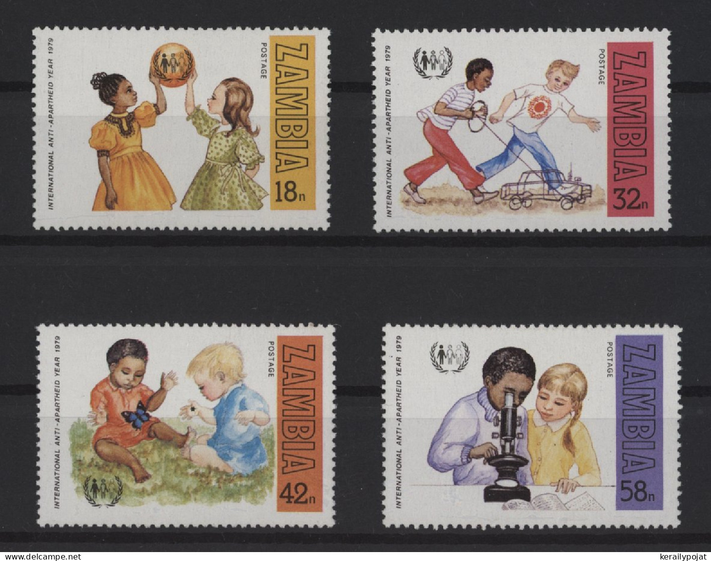 Zambia - 1979 Year Against Racial Discrimination MNH__(TH-27325) - Zambie (1965-...)