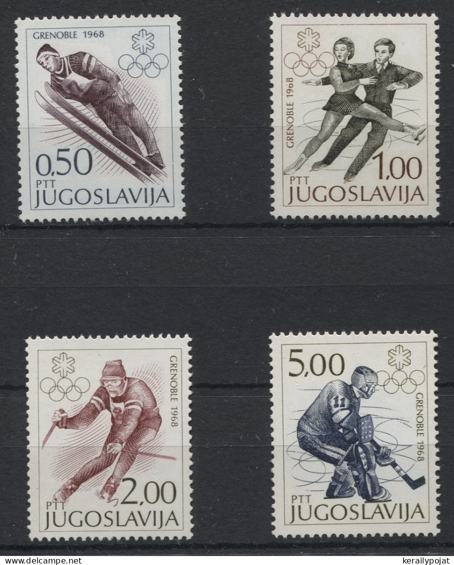 Yugoslavia - 1968 Winter Olympics Grenoble MNH__(TH-23218) - Neufs