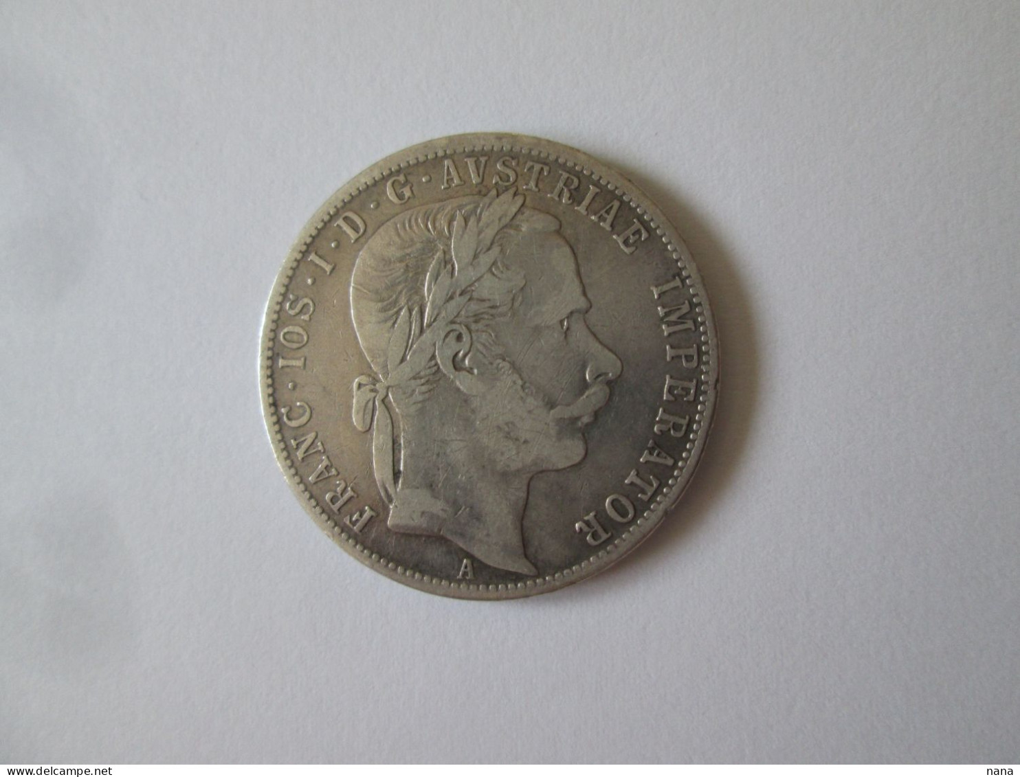 Rare! Austria 1 Florin 1866 A Silver/Argent AUNC Very Nice Coin - Oesterreich