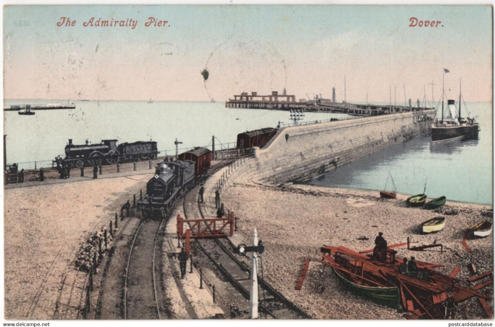 Dover - The Admirally Pier - & Boat, Train - Dover