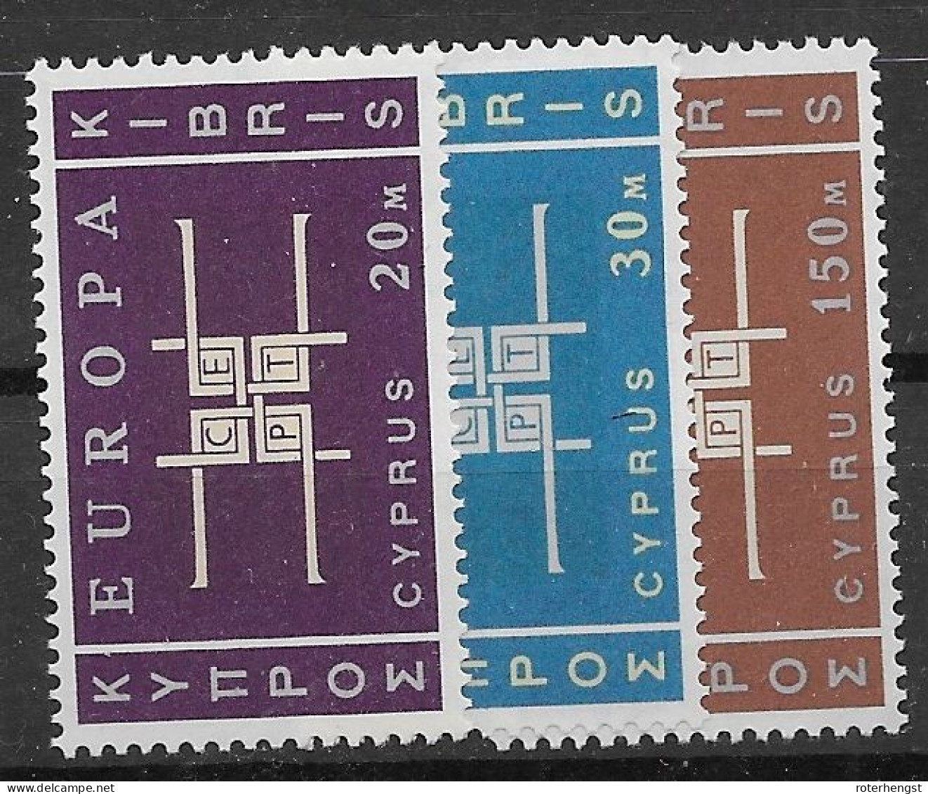 Cyprus Mnh ** Cept Europa 1962 40 Euros - 1962