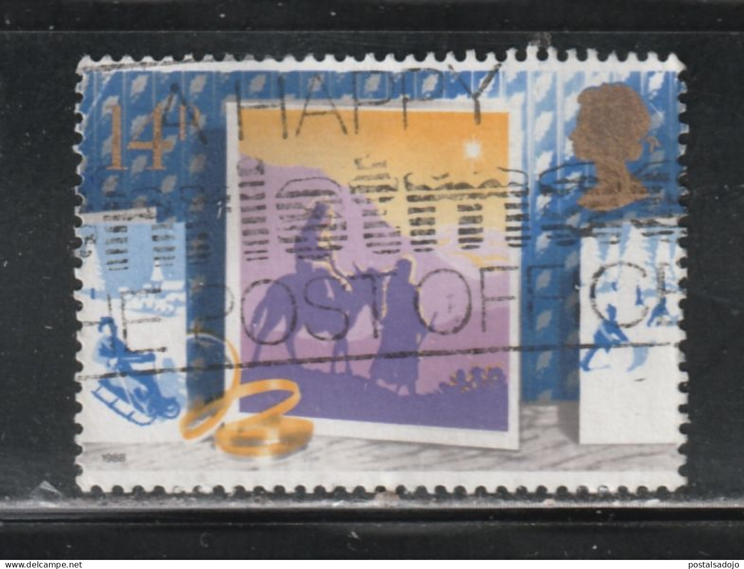 4GRANDE-BRETAGNE 050 // YVERT  1358 // 1988 - Used Stamps