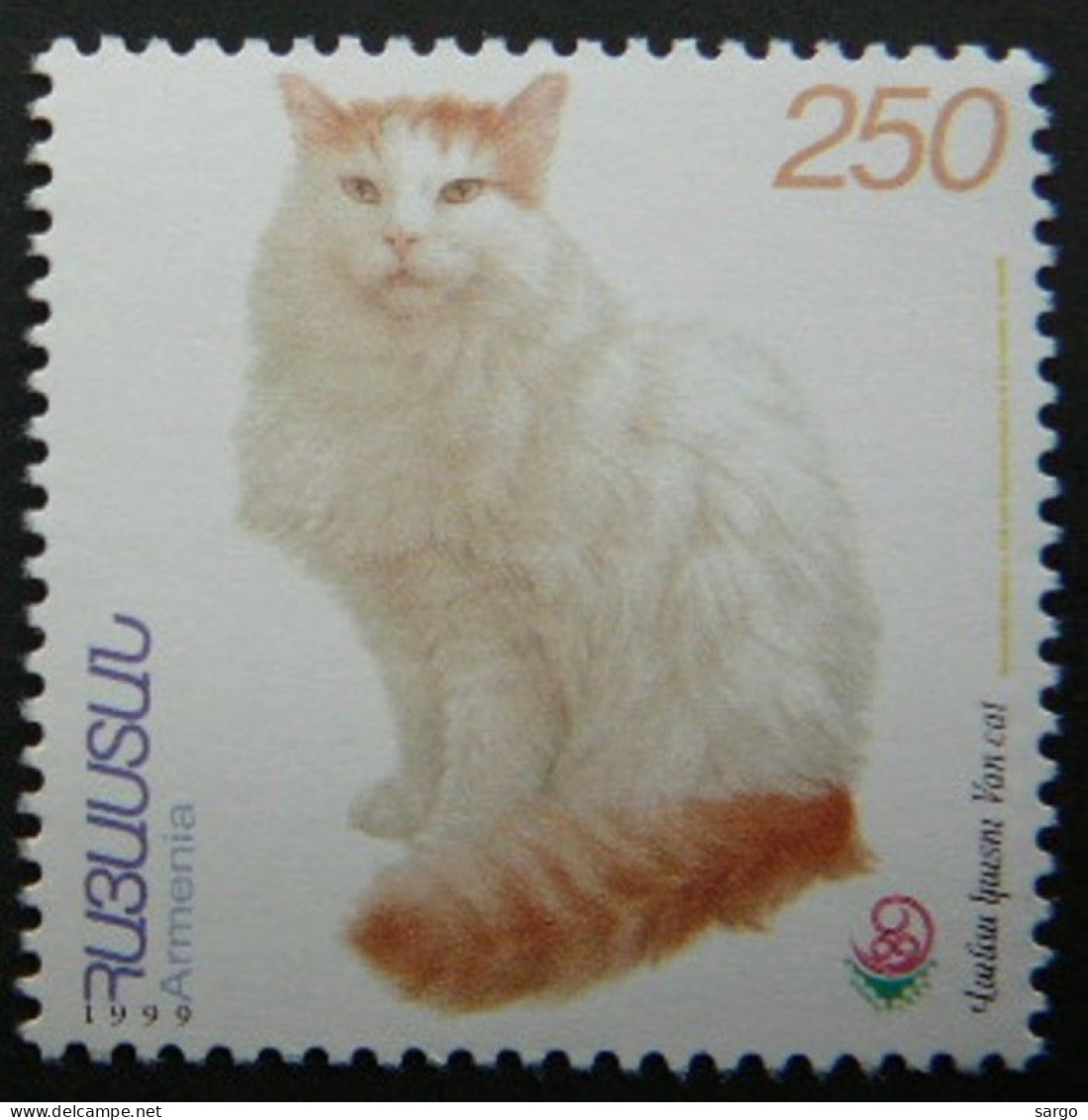 ARMENIA - 1999  - FAUNA - ANIMALS -  CAT - CATS - GATTI - 1 V - MNH - - Katten