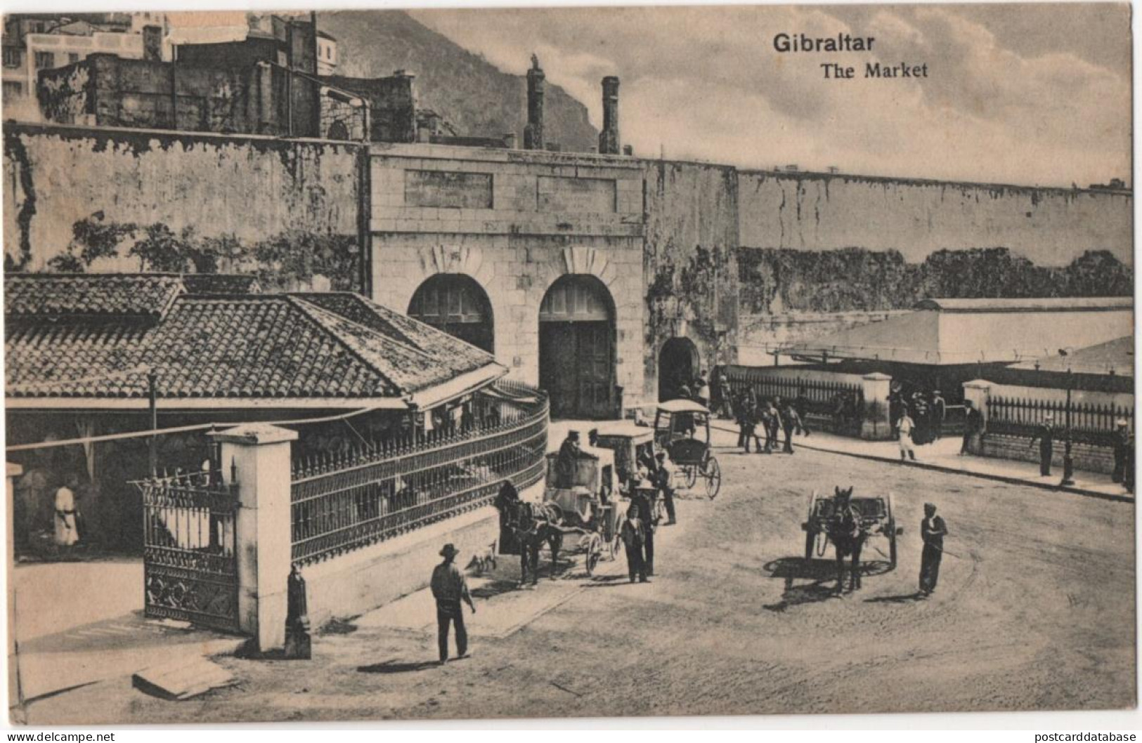 Gibraltar - The Market - Gibraltar