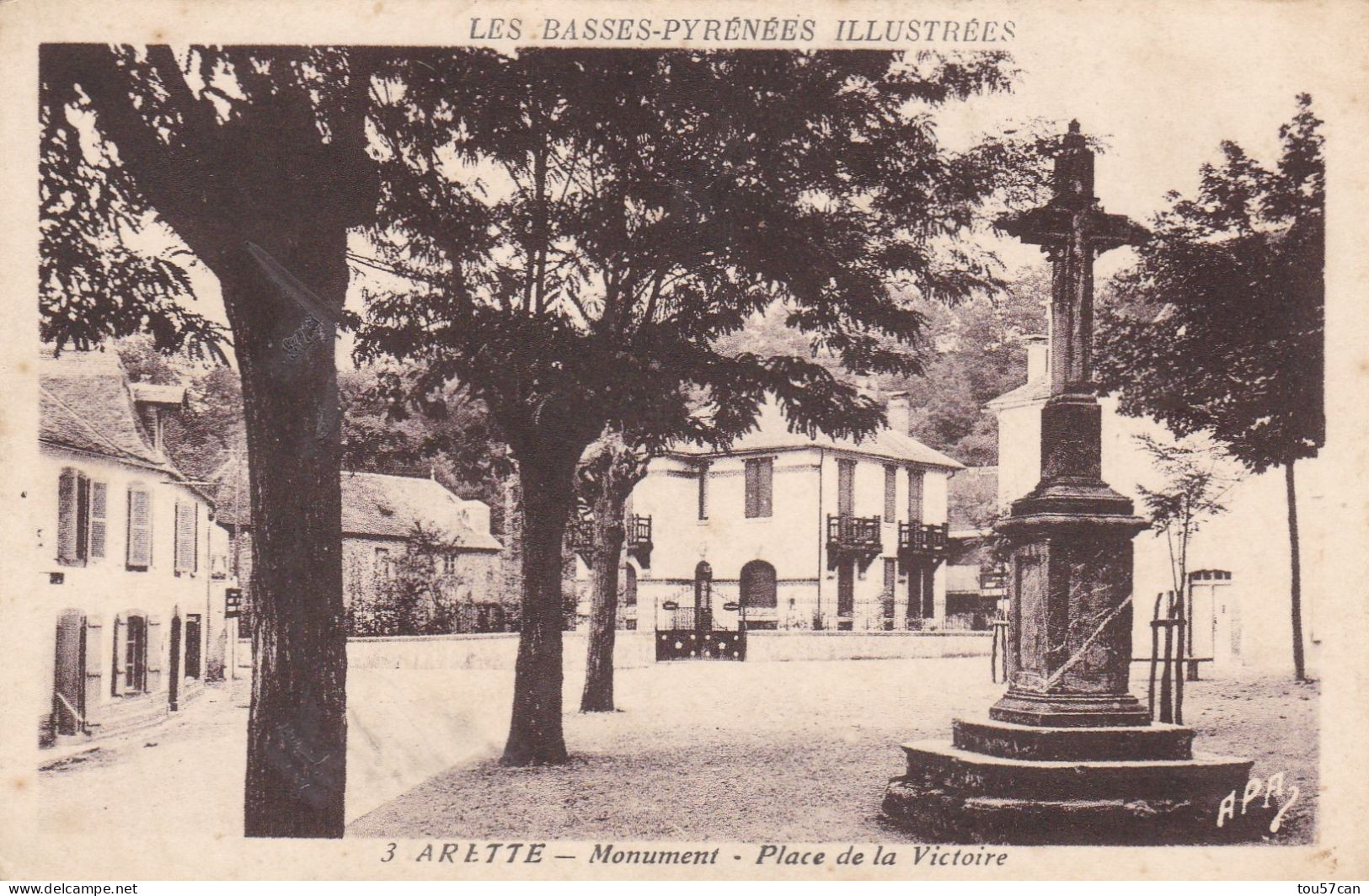 ARETTE  -  OLORON  SAINTE  MARIE  -  PYRENEES ATLANTIQUES   -   (64)   -   CPA. - Oloron Sainte Marie
