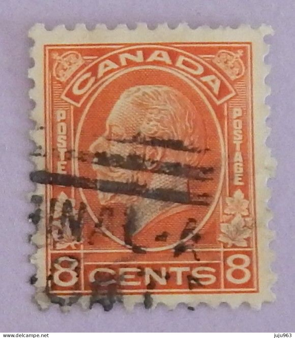 CANADA YT 166 OBLITÉRÉ "GEORGE V" ANNÉES 1932/1933 - Oblitérés