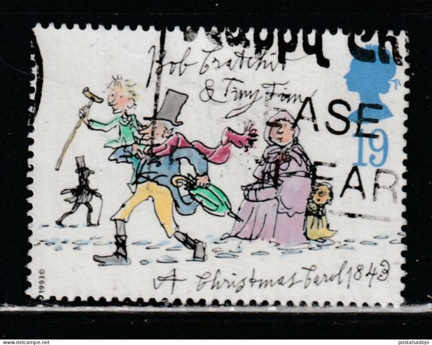 4GRANDE-BRETAGNE 053 // YVERT 1704 // 1993 - Used Stamps