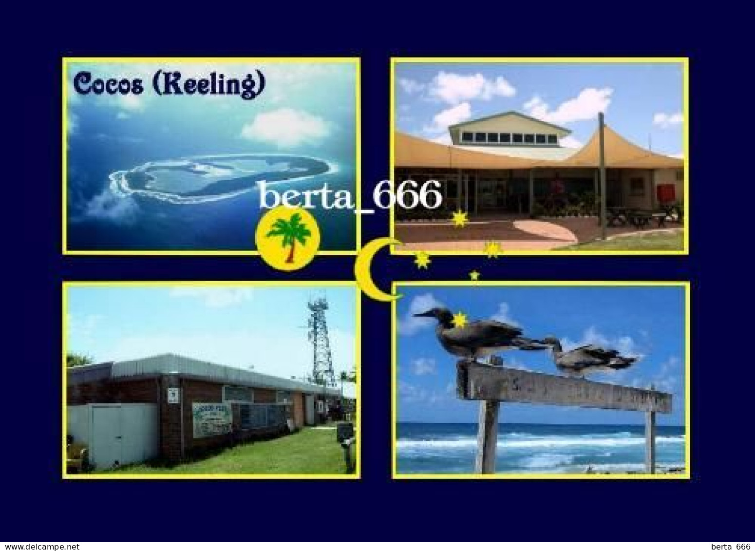 Cocos (Keeling) Islands Australia New Postcard - Kokosinseln (Keeling Islands)