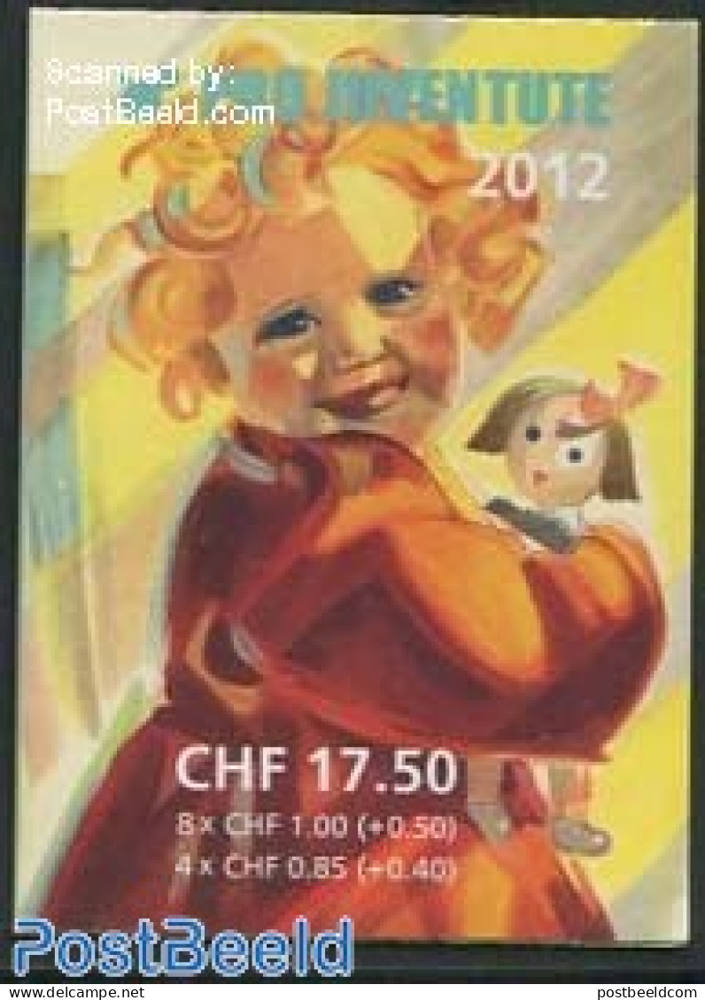 Switzerland 2012 Pro Juventute Booklet, Mint NH, Various - Stamp Booklets - Toys & Children's Games - Unused Stamps