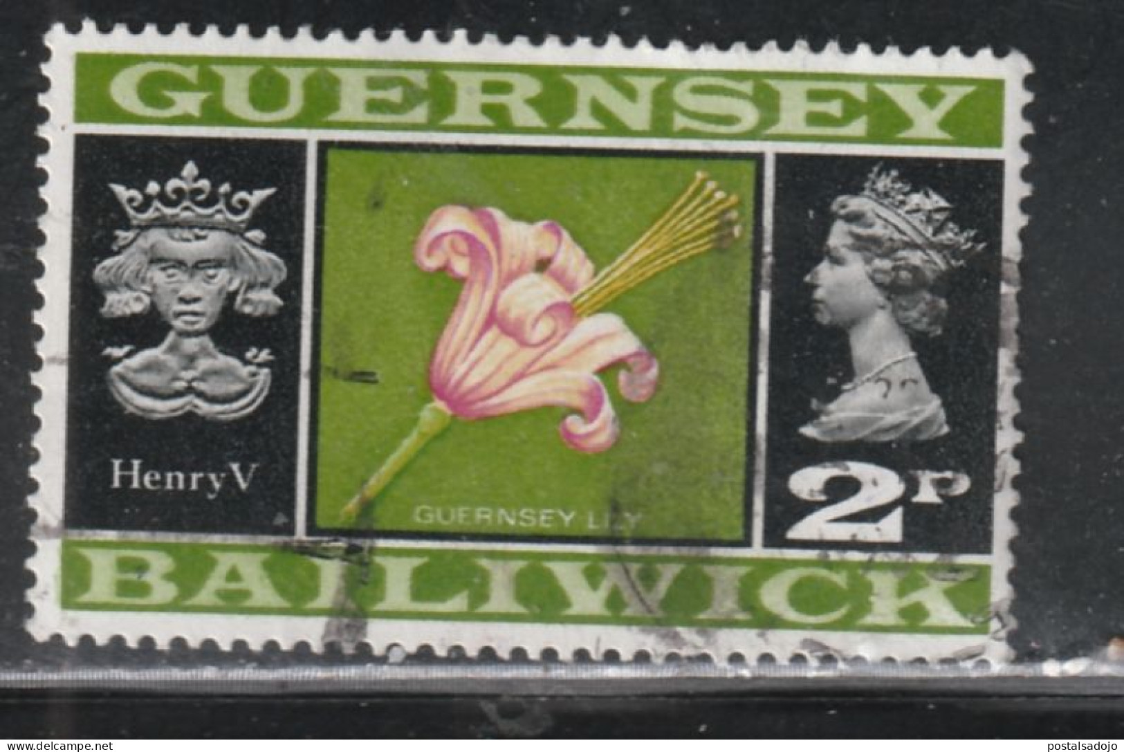 4GRANDE-BRETAGNE-GUERNSEY 054 // YVERT 5 BAILIWICK // 1967-70 - Used Stamps