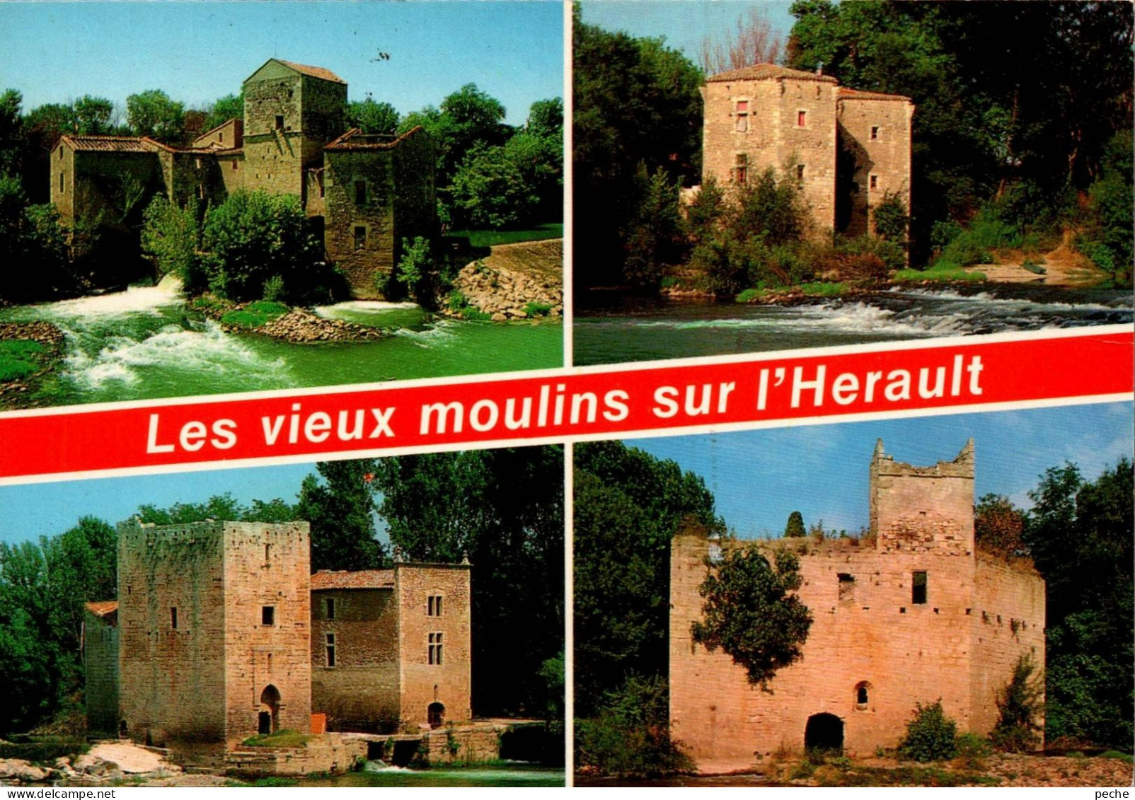 N°364 Z -cpsm Les Vieux Moulins Sur L'heraul- - Wassermühlen