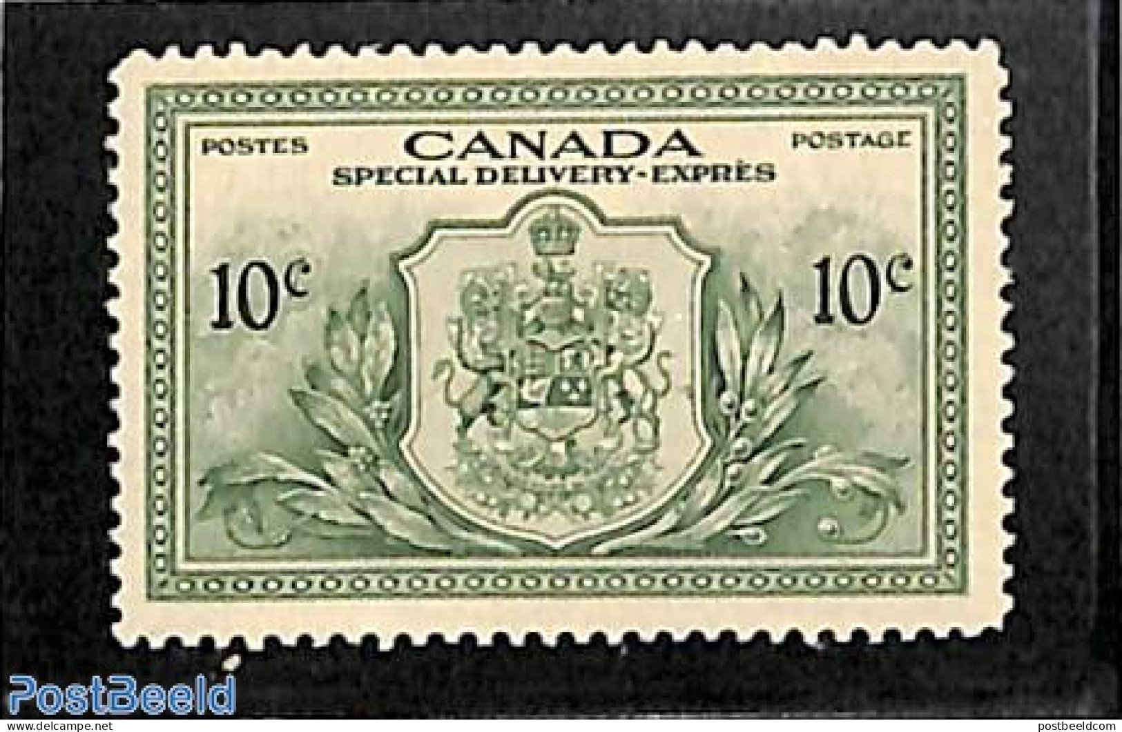 Canada 1946 Express Mail 1v, Mint NH, History - Coat Of Arms - Unused Stamps