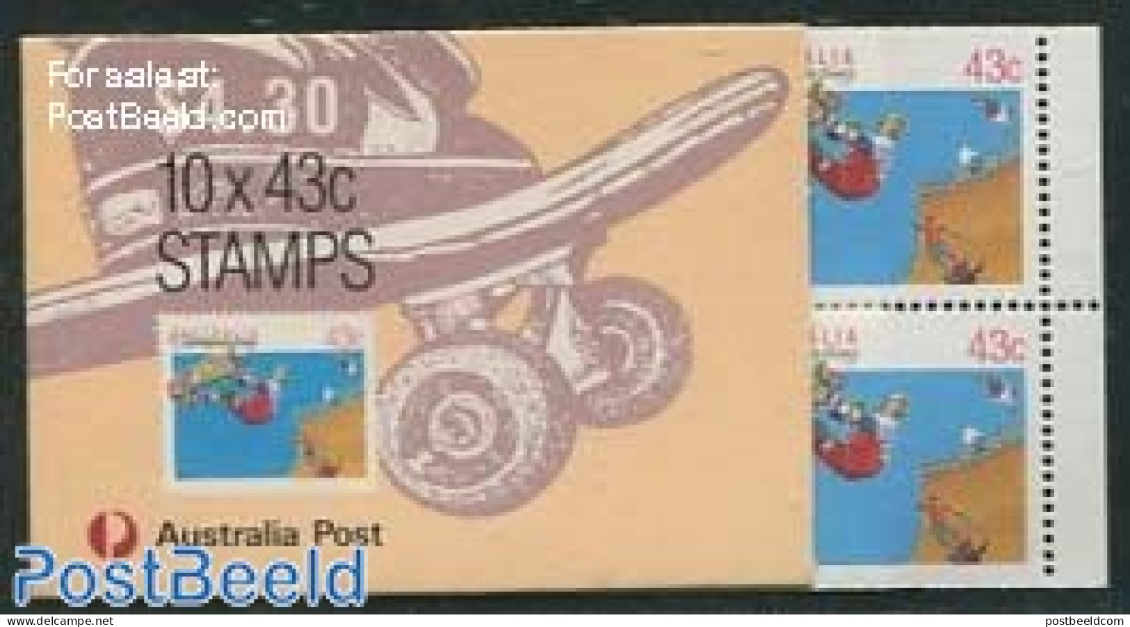 Australia 1990 Sports Booklet, Mint NH, Sport - Sport (other And Mixed) - Stamp Booklets - Unused Stamps