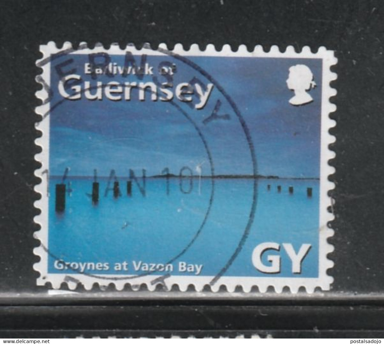 4GRANDE-BRETAGNE-GUERNSEY 056 // YVERT 1210 // 2008 - Usati