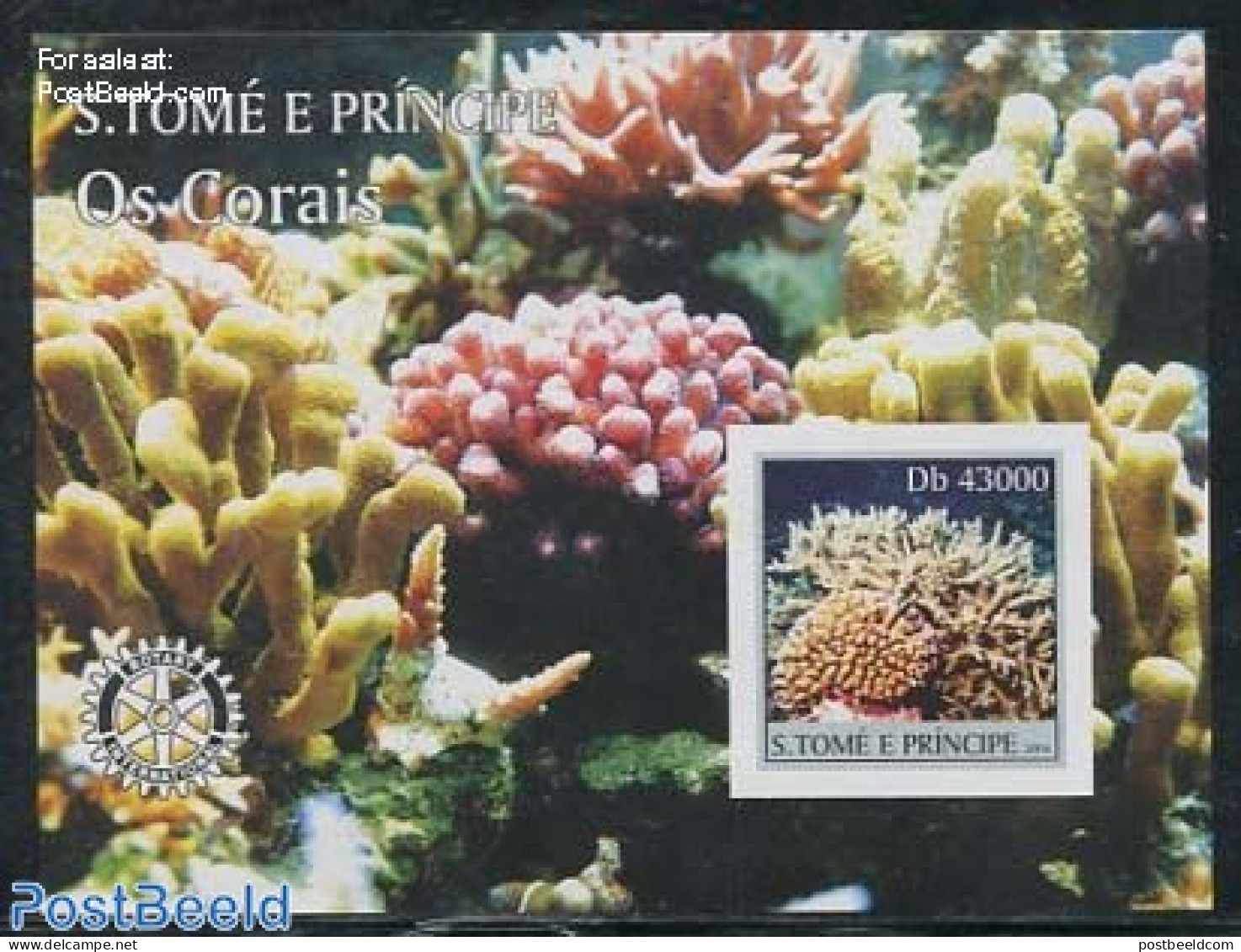 Sao Tome/Principe 2004 Corals S/s, Imperforated, Mint NH, Nature - Sao Tomé Y Príncipe